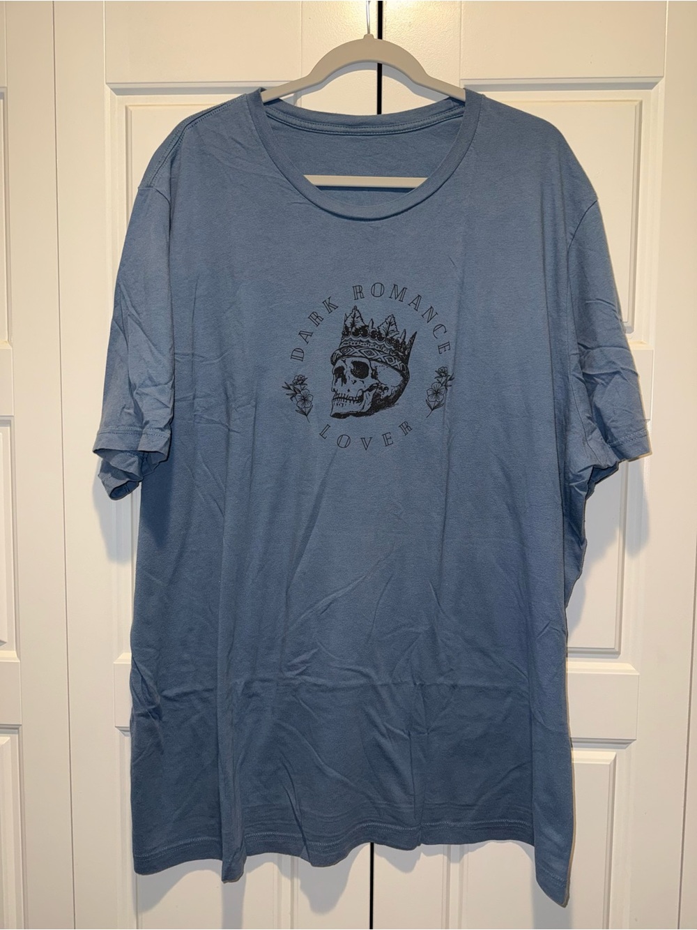 Dark Romance Lover Blue Graphic Tee - Men